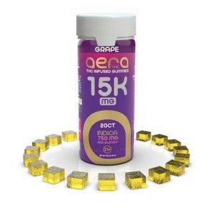 Aera Grape THC Infused Gummies Brisbane – 15000mg
