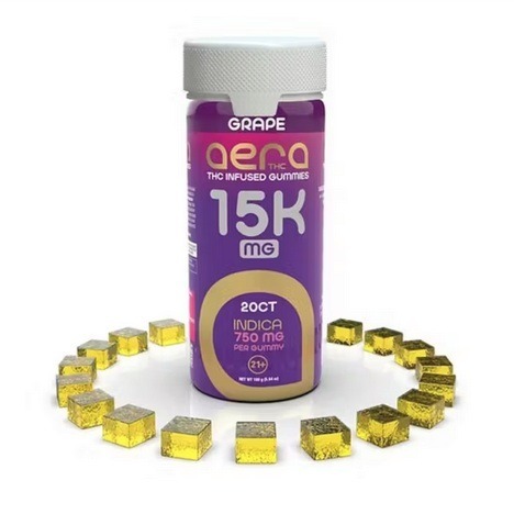 Aera Grape THC Infused Gummies Brisbane – 15000mg