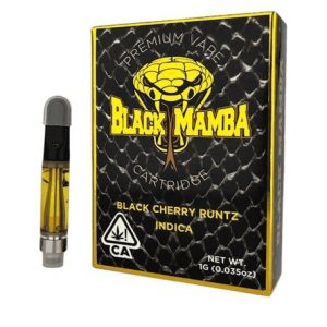Black Mamba Cherry Runtz THC Vape Cartridge Qld