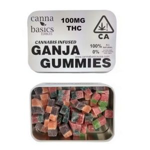 Buy Canna Basics THC Infused Ganja Gummies AU