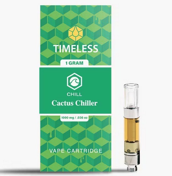 Buy Timeless Cactus Chiller Vape Cartridge Melbourne