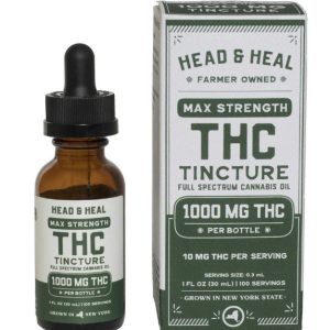 Head & Heal – Max Strength Tincture THC – 1000mg