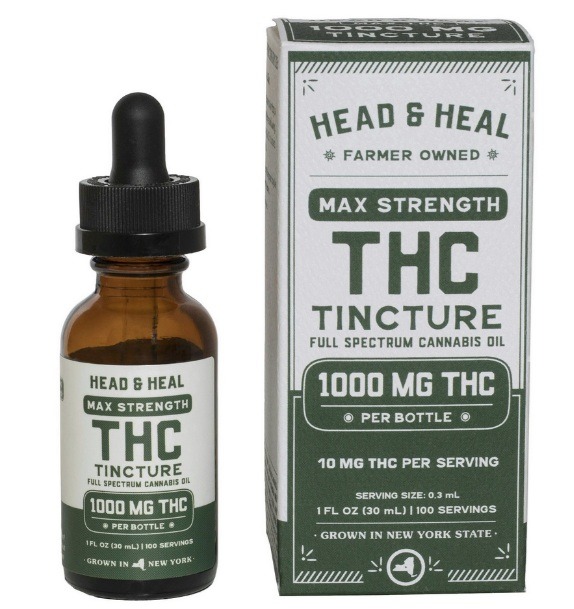 Head & Heal – Max Strength Tincture THC – 1000mg