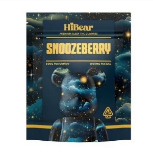 HiBear Snoozeberry Sleep THC Gummies AU