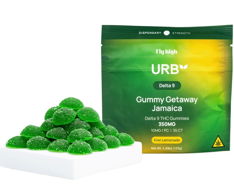 Kiwi Urb Delta 9 THC Edible Gummies QLD