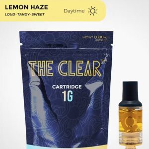 The CLEAR Lemon Haze Original 1g Cartridge Vic