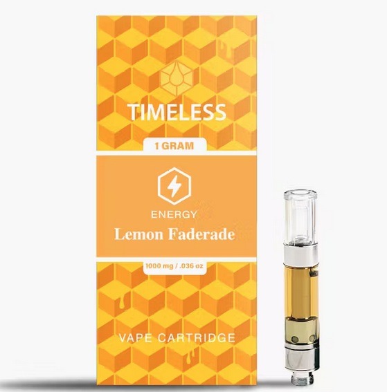 Timeless Lemon Faderade Vape Oil Cartridge Qld
