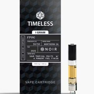 Timeless NOIR FPOG Vape Cartridge Melbourne
